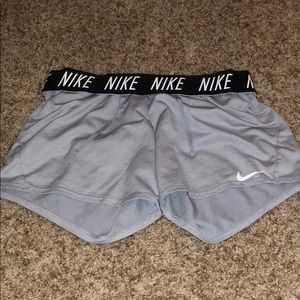 Grey Nike shorts